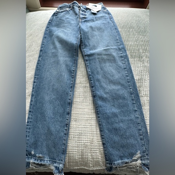 LOVERS + FRIENDS Ladies Women’s Size 24 Ryan Sustainable Jeans Los Angeles NWT - Picture 5 of 12